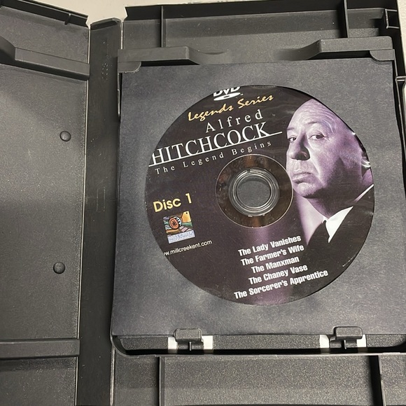 Alfred Hitchcock: The Legend Begins 20 Movie Classics 4 DVD Set NWOT - Picture 5 of 10